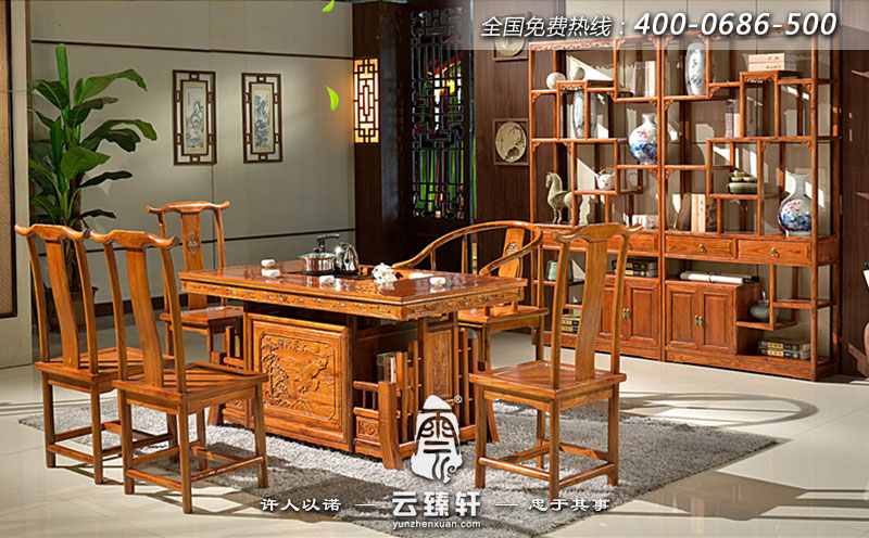 中式茶樓桌椅